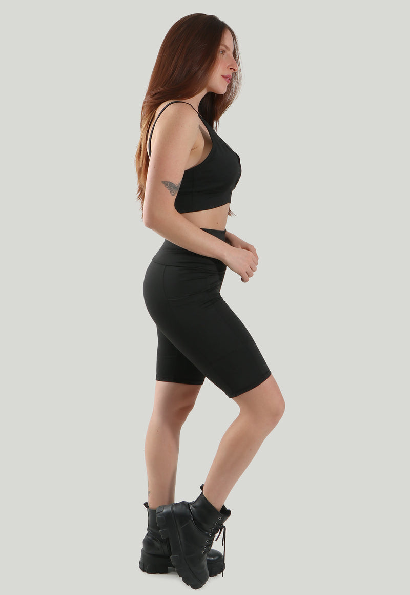 Top Cropped Fitness Feminino Transpassado Suplex