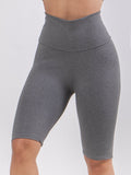 Bermudinha Fitness Feminina Legging Cós Alto Biker Ciclista