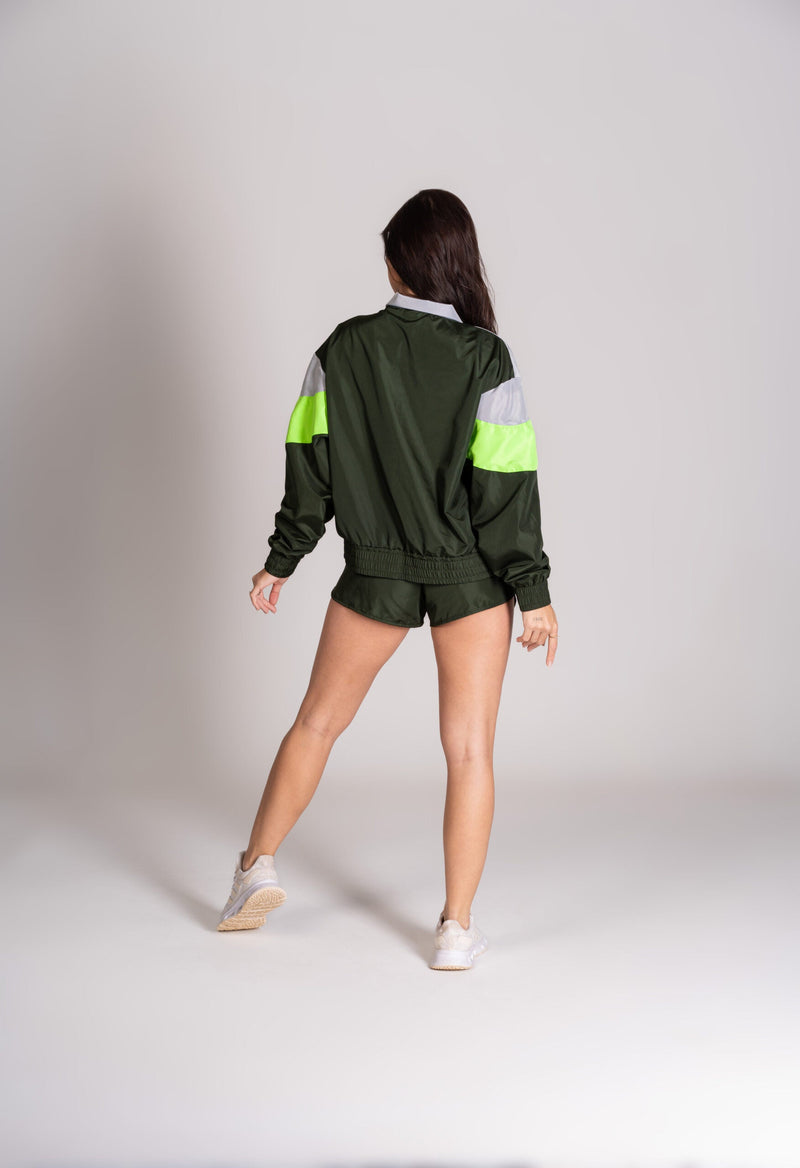 Jaqueta Corta-Vento Pulse Verde