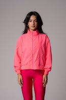 Jaqueta Corta-Vento Feminina Pink Pulse