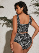 Tankini Plus Size Cintura Alta