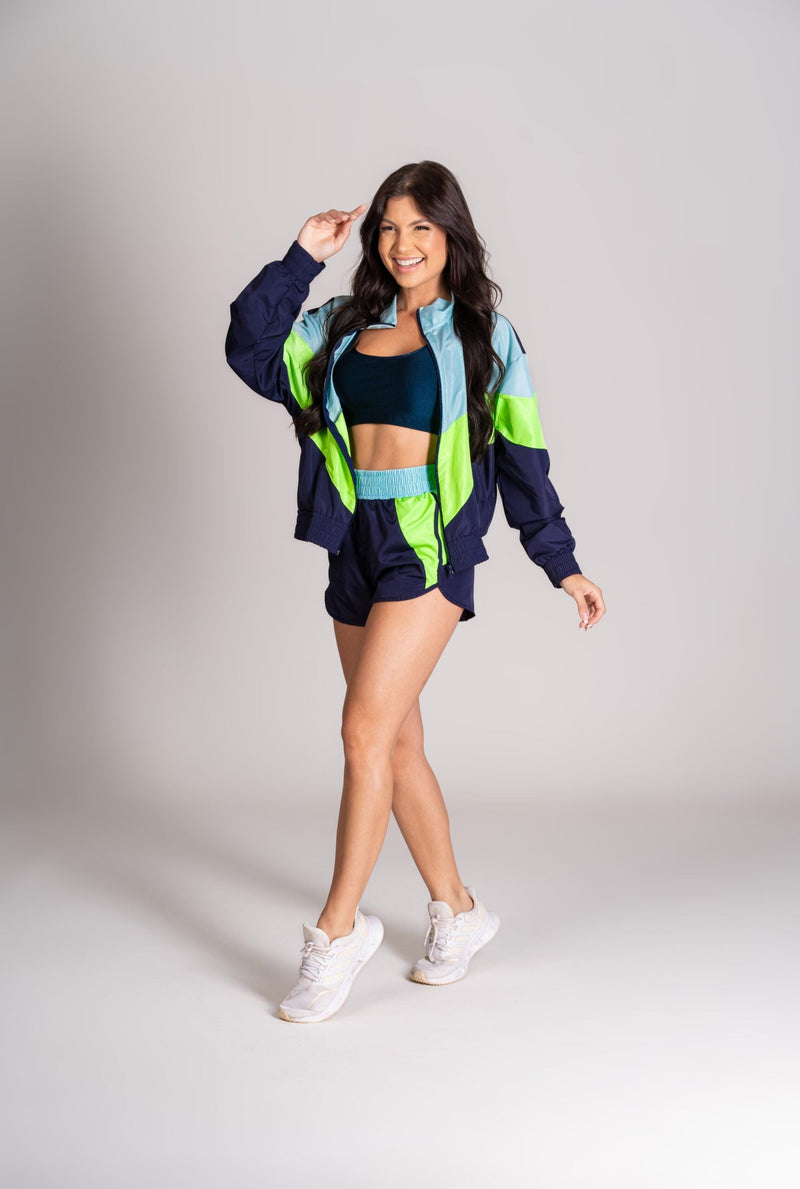 Jaqueta Corta-Vento Pulse Marinho