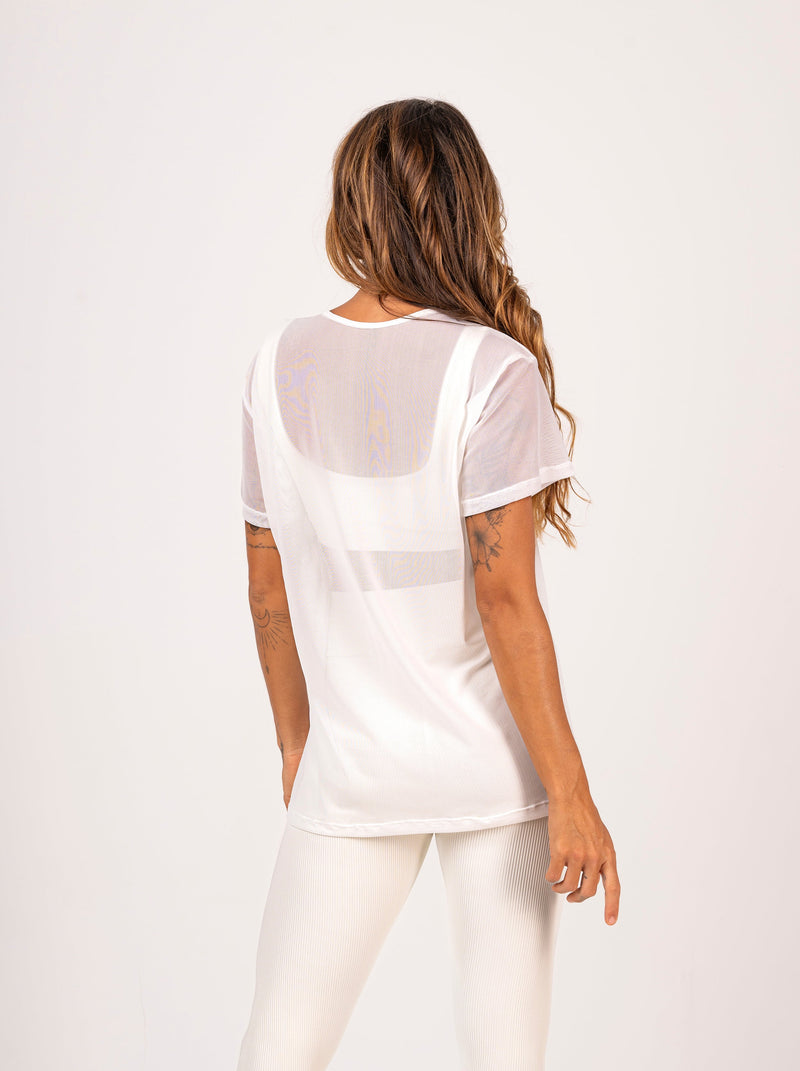 Blusa Tule Pérola