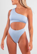 Maiô Body Mula Manca Recorte Um Ombro Só