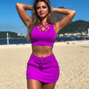 Conjunto Short-Saia Pamela