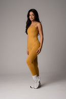 Macacão Longo Power Mostarda