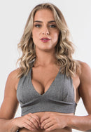 Top Cropped com Bojo Fitness Cruzado Nas Costas Suplex