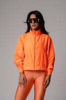 Jaqueta Corta-Vento Feminina Tangerina Pulse