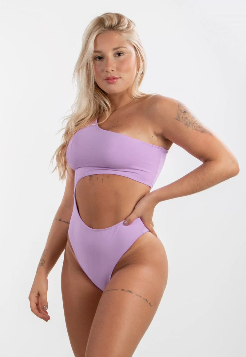 Maio Body Feminino Recorte Um Ombro Só