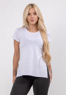 Blusa Feminina Sobre Legging  Fitness Manga Curta