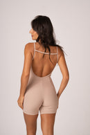 Macaquinho Beige Flow