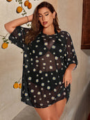 Saída de Praia Plus Size Margarida