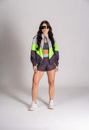 Jaqueta Corta-Vento Pulse Chumbo