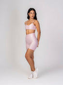 Conjunto Rosa Pastel Short e Top Fita Lovers