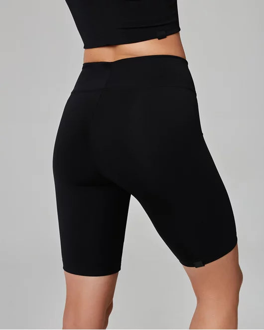 Bermudinha Fitness Feminina Legging Cós Alto Biker Ciclista