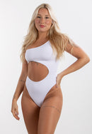Maio Body Feminino Recorte Um Ombro Só
