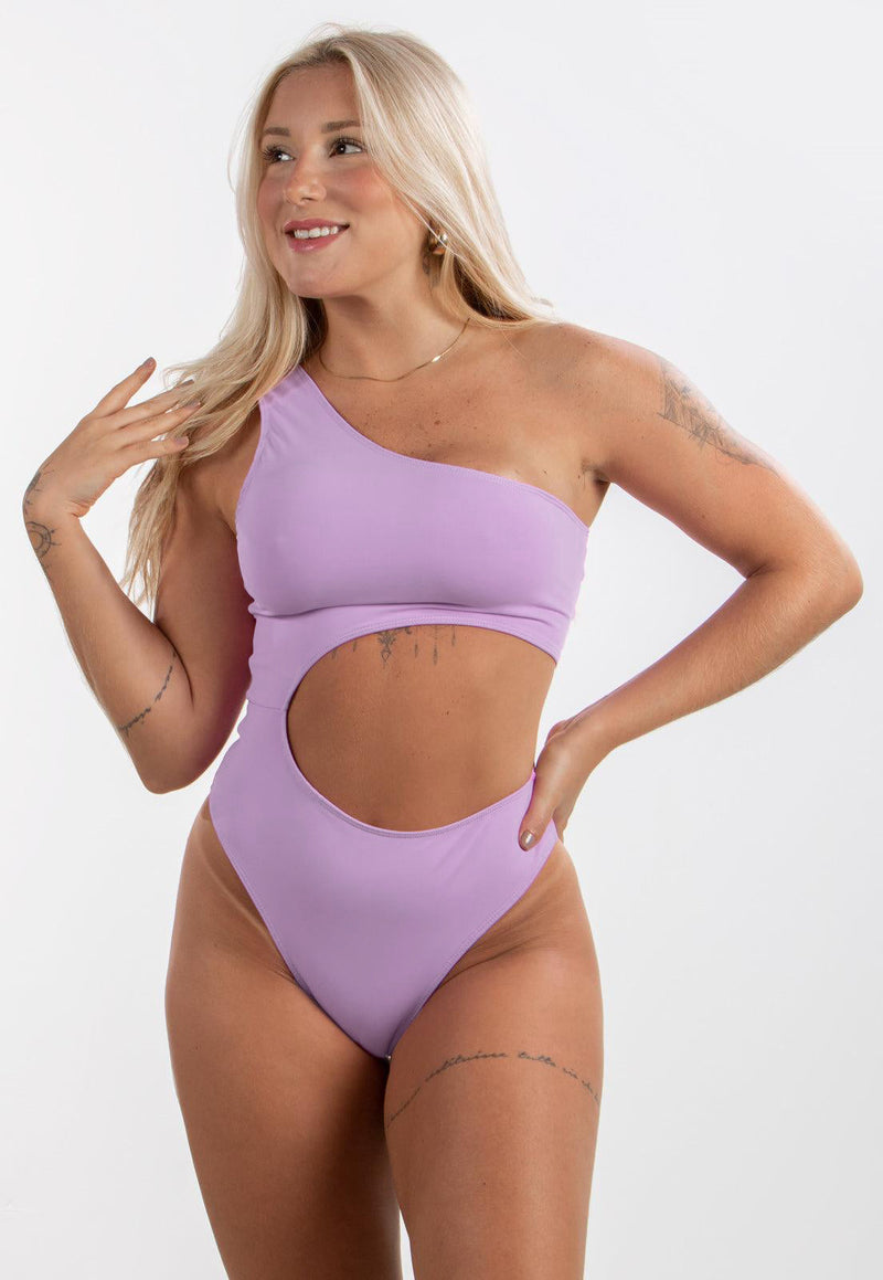 Maio Body Feminino Recorte Um Ombro Só