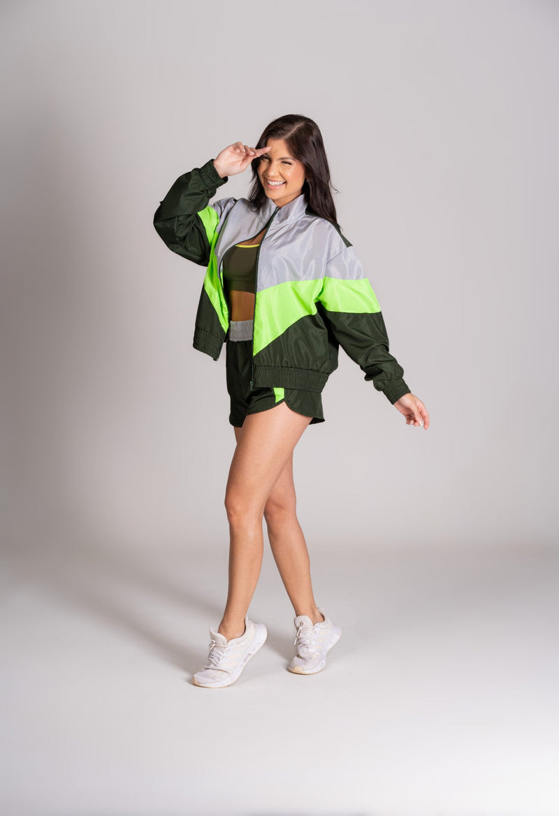 Jaqueta Corta-Vento Pulse Verde