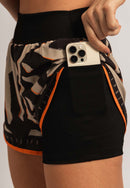 Shorts duplo estampado Magnetic