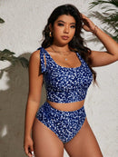 Tankini Plus Size Cintura Alta