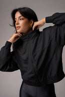 Jaqueta Corta-Vento Feminina Preta Pulse