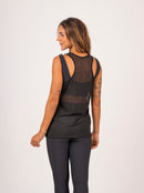 Regatão Tule Nadador Preta