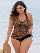 Tankini Plus Size com Estampa Animal Print