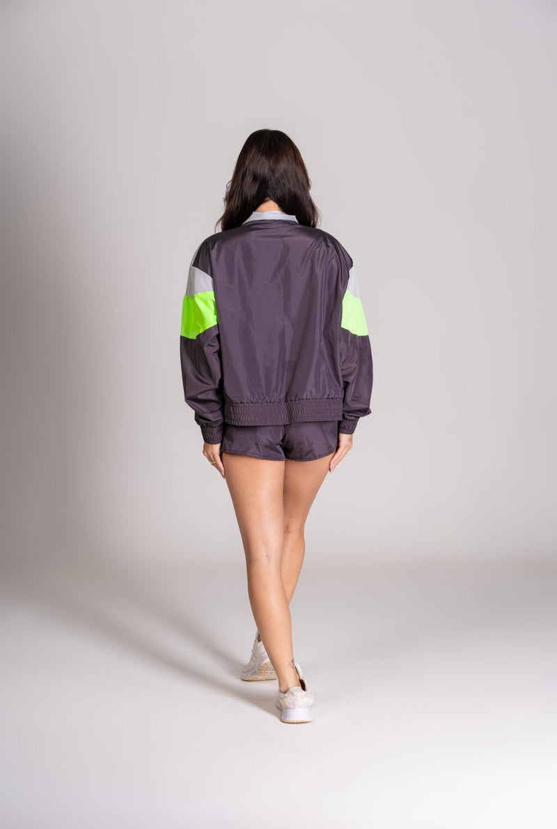 Jaqueta Corta-Vento Pulse Chumbo