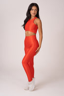 Conjunto Vermelho Intenso Legging e Top Fantasy Lovers