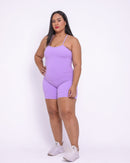 Macaquinho Fitness Básico Curve Plus Size Malte