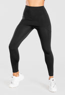 Calça Legging Saia Fitness Tapa Bumbum Feminino