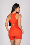 Regata Cut Out Soft Vermelha