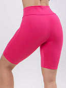 Bermudinha Fitness Feminina Legging Cós Alto Biker Ciclista