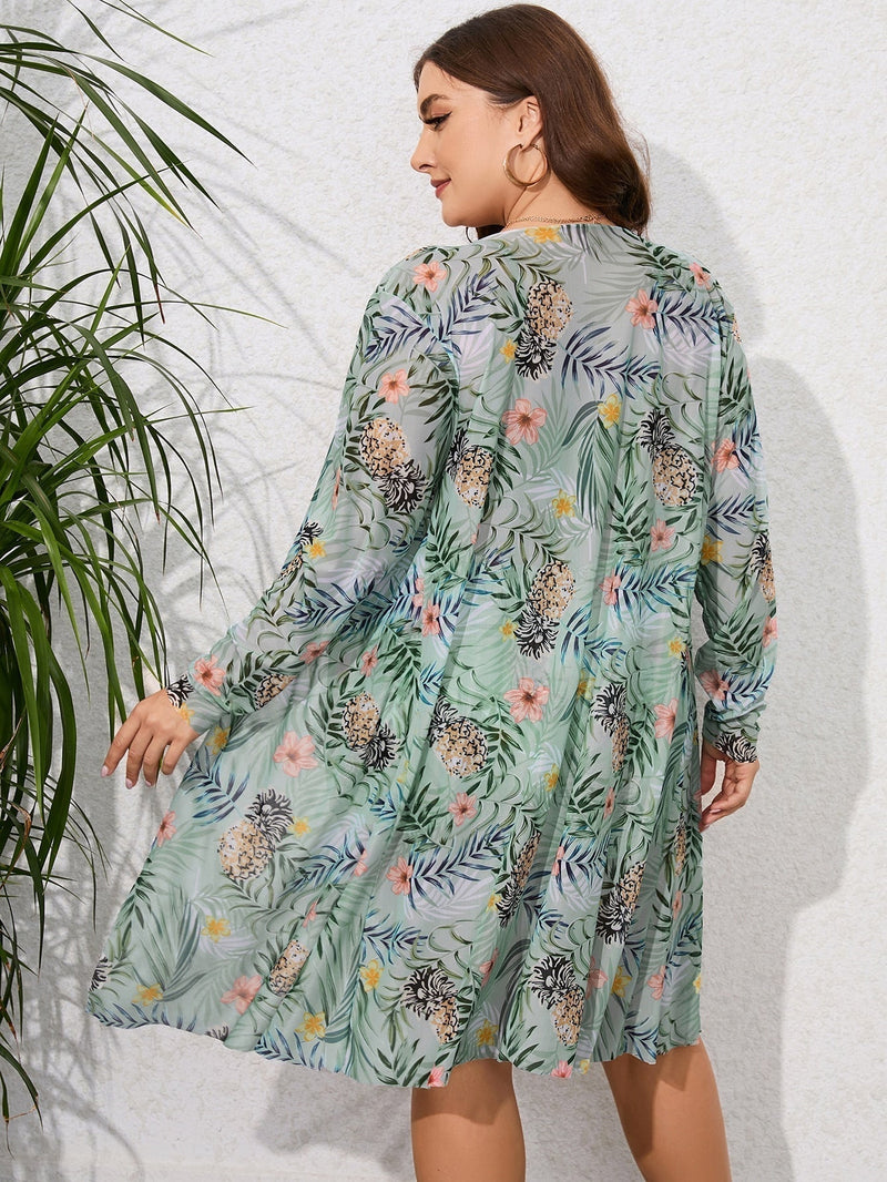 Conjunto De Biquíni Plus Size 3 Peças Aryn