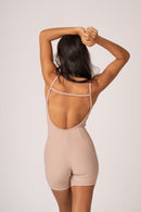 Macaquinho Beige Flow