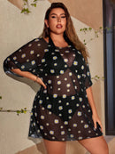 Saída de Praia Plus Size Margarida