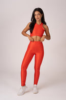 Conjunto Vermelho Intenso Legging e Top Fantasy Lovers
