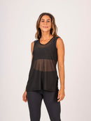 Regatão Tule Nadador Preta