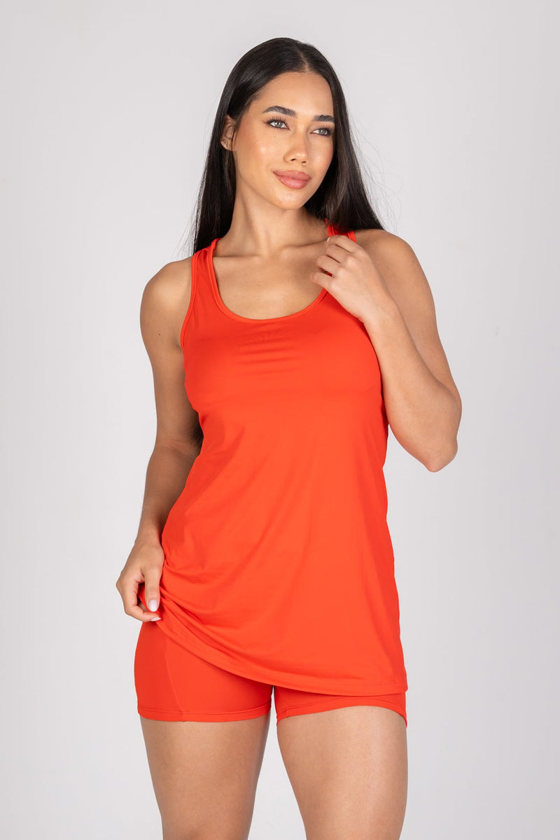 Regata Cut Out Soft Vermelha