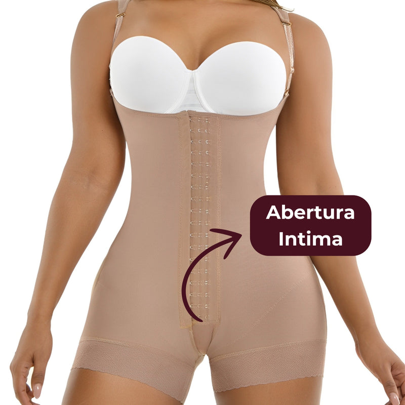 Body Modelador Nina Belle Alça Fina