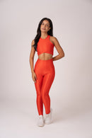 Conjunto Vermelho Intenso Legging e Top Fantasy Lovers