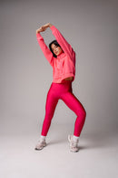 Jaqueta Corta-Vento Feminina Pink Pulse