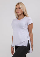 Blusa Feminina Sobre Legging  Fitness Manga Curta