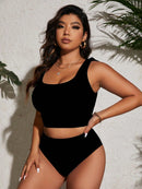 Tankini Plus Size Cintura Alta