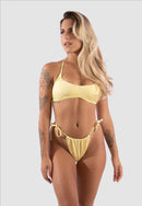 Biquíni Calcinha Cortininha Com Sutiã Frente Única