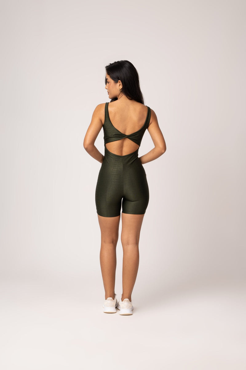 Macaquinho Verde Escuro Lovers