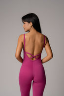 Macacão Longo Power Rosa