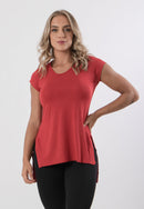 Blusa Feminina Sobre Legging  Fitness Manga Curta