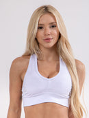 Top Cropped Nadador Fitness Feminino Suplex Básico