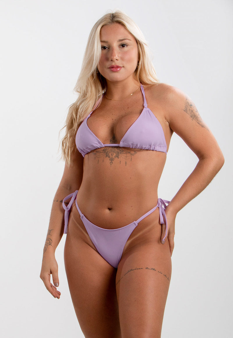 Biquini Cortininha Asa Delta Diluxo Amarração